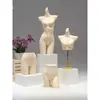 Utilería modelo de ropa interior hombres y mujeres medio cuerpo sujetador recogido ropa interior maniquí de plástico exhibición de escaparate soporte de exhibición modelo