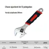 Chave Inglesa Multifuncional Ajustável Original do Fabricante Chave Ajustável de Boca Aberta 12 polegadas Chave Universal Ajustável