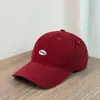 Estilo Coreano Viya Man Novo Bordado de Letra Boné de Baseball Feminino Estilo Coreano Versátil Circunferência da Cabeça Grande Aba Macia Boné de Pai Moderno