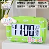 Melody Mini Luminoso Digital Pequeño Despertador Temporizador Estudiante Mesita de Noche Portátil Reloj Escritorio Inteligente Hora Digital
