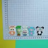 Clip para el pelo de dibujos animados Labu Sanrio Lindo Material Hecho a Mano lámina acrílica Clip para el pelo Parche DIY Accesorios Flor para Zapatos