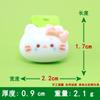 Serie de gatos de dibujos animados diy hecho en casa cuerda para el cabello accesorios para el cabello tocado accesorios de resina al por mayor imán para taza de refrigerador colgante