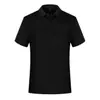 Roupas de Trabalho de Verão, Camisetas de Secagem Rápida, Roupas de Trabalho, Roupas de Verão para Homens, Logo Estampado, Meia Manga Curta, Polo Solta com Gola
