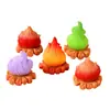 Novo produto transfronteiriço: Ornamento de Paisagem em Miniatura de Fogueira Simulada, Fogueira Colorida DIY Decoração de Mesa, Mini Acessórios de Resina