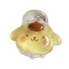 Presilha de Cabelo Fofa Transparente com Brilho Sanrio Cão Yugui Kulomi Coração de Menina Estudante ins Desenho Animado Doce