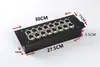 Caja de Concentrador Multinúcleo para Estudio de Grabación de 4-16 Vías/Cable de Señal de Rendimiento Micrófono Audio Socket Caja de Conexiones XLR