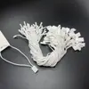 Corda Penduricalho Universal Cabeça de Bala para Roupas, Bolsas, Sapatos e Chapéus com Fio Encerado Fivela Quadrada Descartável Contas Penduradas em Estoque