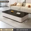 Mueble de TV de pie para sala de estar, nuevo modelo 2025, lujo ligero, gama alta, diseño moderno y minimalista, adecuado para apartamentos pequeños, mueble de TV y mesa de centro
