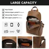 Mochila Multifuncional para Hombre de Cuero Genuino Transfronteriza, Bolso de Hombro de Gran Capacidad, Pechera para Hombre