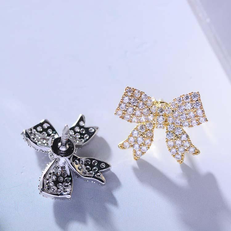 蝴蝶结防走光扣