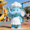 Esculturas Personalizadas de Fibra de Vidro de Personagens Populares de Desenho Animado para Shoppings ao Ar Livre e Ruas Comerciais, Decorações de Mascotes de IP