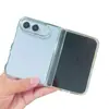 Adecuado para iPhone Duo, funda de teléfono transparente, alta transparencia, no amarillea, recortes precisos, cobertura total, protege el eje central, funda de adsorción magnética, venta al por mayor