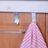 Gancho de Doble Propósito para Parte Trasera de Puerta de Acero Inoxidable, Gancho para Ropa sin Clavos, Gancho para Abrigos sin Rastro Detrás de la Puerta, Venta al por Mayor