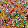 Bolsa de la Suerte Juguetes de Comida, Botellas Simuladas de Bebidas y Alcohol, Accesorios de Resina, Pegamento de Crema DIY, Funda para Teléfono, Materiales para Parches de Pasadores