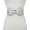 Estilo coreano Estilo Feminino Bow Stretch Cintura Seal Moda Feminina Casual Candy Multicolor Cintura Seal Spot Dress Coat