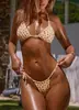Nuevo Bikini Dividido Europeo y Americano Femenino Sexy Chica Caliente Bikini Exportación Bikini Estampado Floral Transfronterizo Amazon