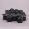 20g todo preto caixa redonda frasco de creme caixa de creme maquiagem caixa redonda caixa de pó brilhante 20ml caixa de sombra de olho frasco de máscara