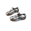 Zapatos de Entrenamiento Alemánes para Aumentar la Altura con Banda de Doble Color Guyun para Mujer Primavera 2025 Suela Suave Lazo de Cuentas Malla Forrest Gump Zapatos Casuales