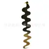 Extensões de Cabelo Ondulado Cruzadas, Perucas Estilo Europeu e Americano em Forma de Cobra, Extensões de Cabelo Ondulado Grande para Mulheres, Peruca de Crochê Trançada de Fibra Sintética