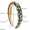 Diadema de Nuevo Retro Transfronteriza Estilo Palacio de Lujo Pesado Diamante Barroco Incrustado Perla Accesorios para el Cabello de Baile de Alta Gama