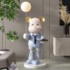 Decoración de piso de oso violento grande decoración del hogar sala de estar mueble de TV bandeja de luz tienda de muñecas regalo de Año Nuevo