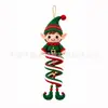 Exclusivo transfronterizo para Navidad colgante espiral de ganchillo muñeco de lana hecho a mano decoración de árbol de Navidad Etsy Amazon