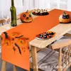 Toalha de Mesa de Halloween Transfronteiriça, Banner de Toalha de Mesa Criativo de Alta Qualidade, Arranjo de Decoração de Festa de Natal e Festas, Personalização de Bandeira