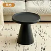 Mesa de Centro para Sala de Estar, Uso Doméstico, Mesa de Canto para Sofá, Apartamento Pequeno, Simples, Luxo Leve, Sensação de Alta Qualidade, Redonda, Moderna, Mesa Lateral Minimalista, Mesa Pequena