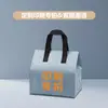 Bolsa Isolante Descartável Não Tecido para Levar Chá com Leite Café Bebida Sacola de Embalagem Bolsa Isolante Impressão de Logotipo Pronta Entrega Atacado