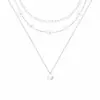 Nuevo Collar Transfronterizo de Perlas de Imitación 2026, Clásico, Moderno, Retro, Estilo Femenino, Juego de Tres Piezas Apilable