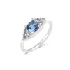 Moda Transfronteriza Europea y Americana Piercing Anillo de Nariz de Diamante Adornos para la Nariz Anillo de Nariz de Circonita de Colores Anillo de Cartílago de Oreja y Nariz de Copo de Nieve Corona