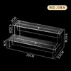 Prateleira Bolha Transparente Escada de Boneca Rack de Exibição Multicamadas Rack de Exibição de Bonecas Armazenamento de Bonecas Caixa Surpresa Acrílico Fosco