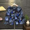 Shorts Masculino Férias na Praia Shorts de Secagem Rápida Calças de Praia Impermeáveis Calças Estampadas Grandes Largas e Confortáveis Roupa Externa