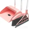 Juego de Escoba y Recogedor para Limpieza del Hogar, Ampliado y Engrosado, Cerdas Suaves Que No se Pegan al Cabello, Escoba y Recogedor Individual