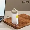 Copo de leite para café da manhã com escala, adequado para adultos, copo portátil de leite de soja de grau alimentício, seguro para micro-ondas, copo de água portátil para crianças