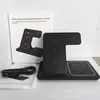 Carregador sem fio três em um de 15W adequado para telefones Apple, fones de ouvido, relógios e carregamento rápido sem fio para desktop