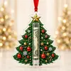 Nuevo e interesante adorno portafolio de Navidad de Amazon, decoración colgante de almacenamiento navideño