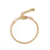 Pulsera de Corazón de Acero Inoxidable Electrochapado de Aleación Simple Europea y Americana Joyería de Moda de Gama Alta para el Trabajo Venta Caliente para Mujeres