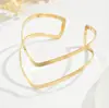 Pulsera Abierta de Estilo Europeo y Americano Transfronteriza, Pulsera de Nicho Moderna y Tendencia, Joyería Minimalista Elegante y Sofisticada