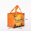 Bolsa de Mano de Tela No Tejida Personalizada Halloween Colorida Bolsa para Empaque de Dulces Calabaza Logotipo Impreso Halloween Regalo Divertido