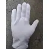 Guantes Blancos de Algodón, Guantes de Trabajo al por Mayor de Comercio Exterior, Guantes Blancos para Manualidades y Etiqueta, Protección Laboral Guantes Blancos de Felpa de Algodón Puro