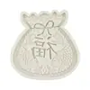 Molde de Silicone Estilo Chinês Dragão e Fênix Peônia Carpa Andorinha Decoração de Bolo de Casamento Chinês Dobra de Chocolate