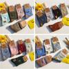 Meias meias masculinas meias de comprimento médio de panturrilha de outono e inverno meias masculinas absorventes de suor respirável esportes meias de algodão meias de maré de comprimento médio de panturrilha