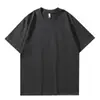 Camiseta 210g Sorona, nova tendência da moda de verão, top camiseta unissex versátil e popular de cor sólida