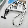 Novo Cordão para Celular Colorido Trançado Pendurador Transversal para Pescoço Corda de Cordão Anti-Perda para Celular Longa