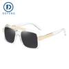 Defeng 18115 nuevas gafas de sol vintage de montura grande para hombre mujer tarjeta JIA er básica transfronterizas Europa y Estados Unidos