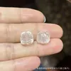 Coleção de Cristal Branco Natural, Contas de Abóbora, Contas de Flor de Maracujá, Acessórios Artesanais, Pulseiras DIY Feitas à Mão, Joias da Moda