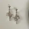Nuevos Pendientes de Cuerpo Celeste con Diseño Creativo de Aguja de Plata S925 para Mujer Coreanos de Nicho Diseño Versátil Pendientes de Perla de Alta Gama