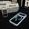 Se convierte instantáneamente en un soporte para lentes con una sensación premium, adecuado para funda de teléfono iPhone 17 PRO MAX, Apple 16, transparente, magnético, a prueba de caídas