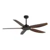 Ventilador de Techo Minimalista Nórdico de Frecuencia Variable para Viento Fuerte, Ventilador Silencioso para el Hogar Estilo Vintage para Sala de Estar, Dormitorio y Comedor con Ventilador Eléctrico